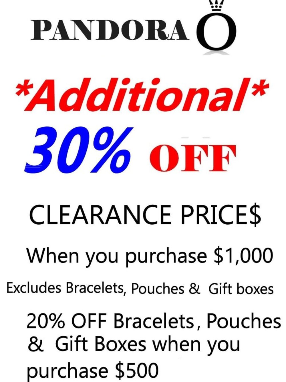 HUGE Savings on already Clearance Pricing